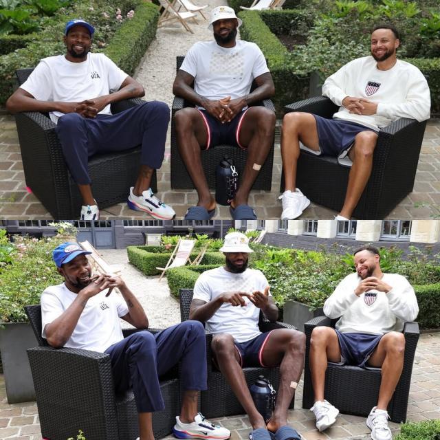 LOL赛事直播-詹杜库彼此垂涎！老詹想要KD跳投 库里觊觎LBJ球商